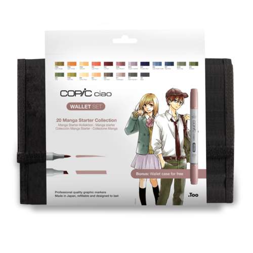 COPIC® ciao 20er Wallet-Set, Manga Starter Collection | online